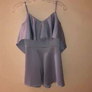 Peggy Hartanto baby blue play suit